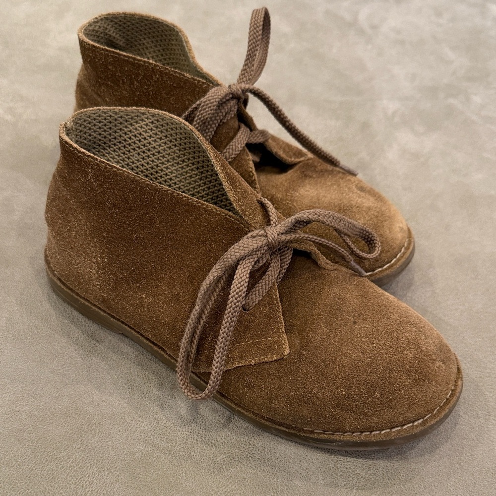Crewcuts Brown Suede Kids Boots